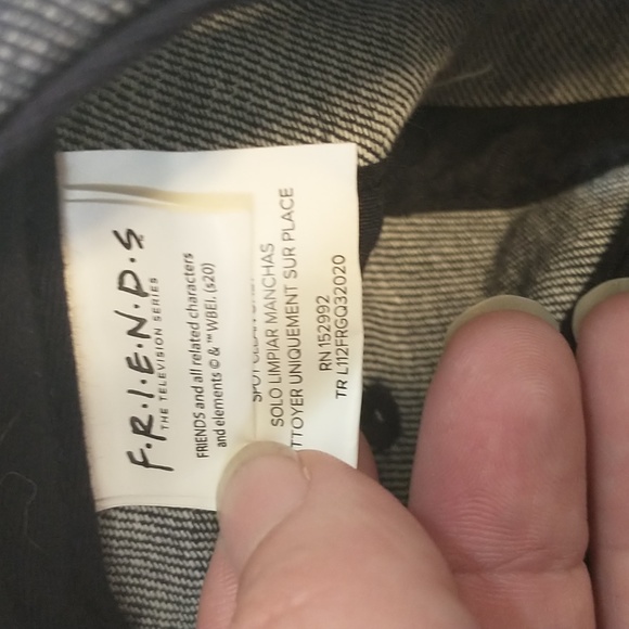 Friends blue embroidered baseball cap - Picture 3 of 4